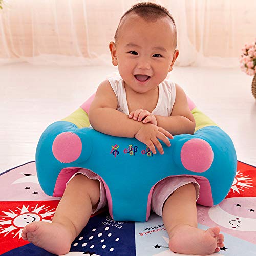 image for Alapaste Baby Support Seat Sofa Safe Plush Soft Animal Shaped Baby Lea