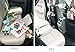 Termichy Kick Mats Car Seat Back Protector Organizer with 10.1