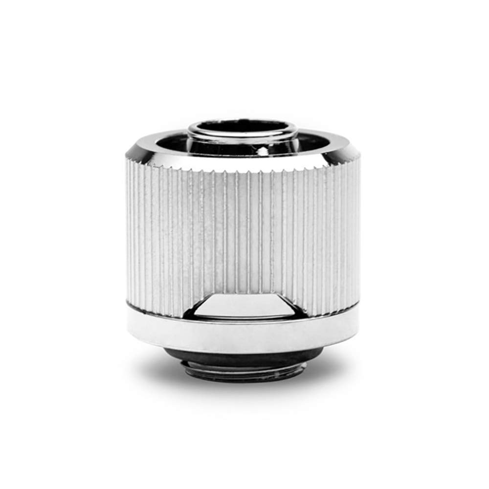 EK-Quantum Torque STC-10/16 Soft Tube Compression Fitting, G1/4", for 10/16mm ID/OD Soft Tubing, Nickel — image 1