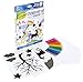 Crayola Silhouette Art Sticker Kit, Crayon Melter Expansion, Gift for Kids, 8, 9, 10, 11, Multicolor (04-0389)