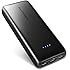 Portable Charger RAVPower 22000mAh 5.8A Output 3-Port Power Bank External Battery Pack (2.4A Input, Triple iSmart 2.0 USB Ports, High-density Li-polymer Battery) For iPhone 7, 7 Plus and more- Black