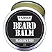 Fragrance Free Beard Balm, 100% Pure Natural Organic Leave in Conditioner with Natural Oils for Groomed Beards and Mustaches 2 oz by Ranger Grooming Co by Leven Rose (Frangrance Free Balm)