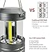 LED Camping Lantern - YIFENG Ultra Bright Portable Military Grade LED Lantern 500 Lumens w/Magnetic Base- Collapsible, Waterproof - Best for Outdoor Camping, Emergency, Hurricane, Outage (2 pack)