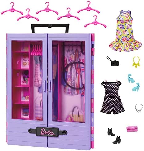 سعر Barbie Fashionistas Ultimate Closet Accessory, Translucent Doors ...