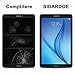 Galaxy Tab E 9.6 Screen Protector, [2-Pack] SIDARDOE Tempered Glass Screen Protector for Samsung Galaxy Tab E 9.6, HD Ultra Clear, 0.33mm 2.5D Round Edge, 9H Anti-Scratch