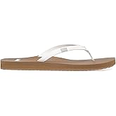 Sanuk Yoga Joy Womens Flip Flops | Yoga Mat Footbed | Sandals for Women | Womens Yoga Sandals | Women's Beach Sandals