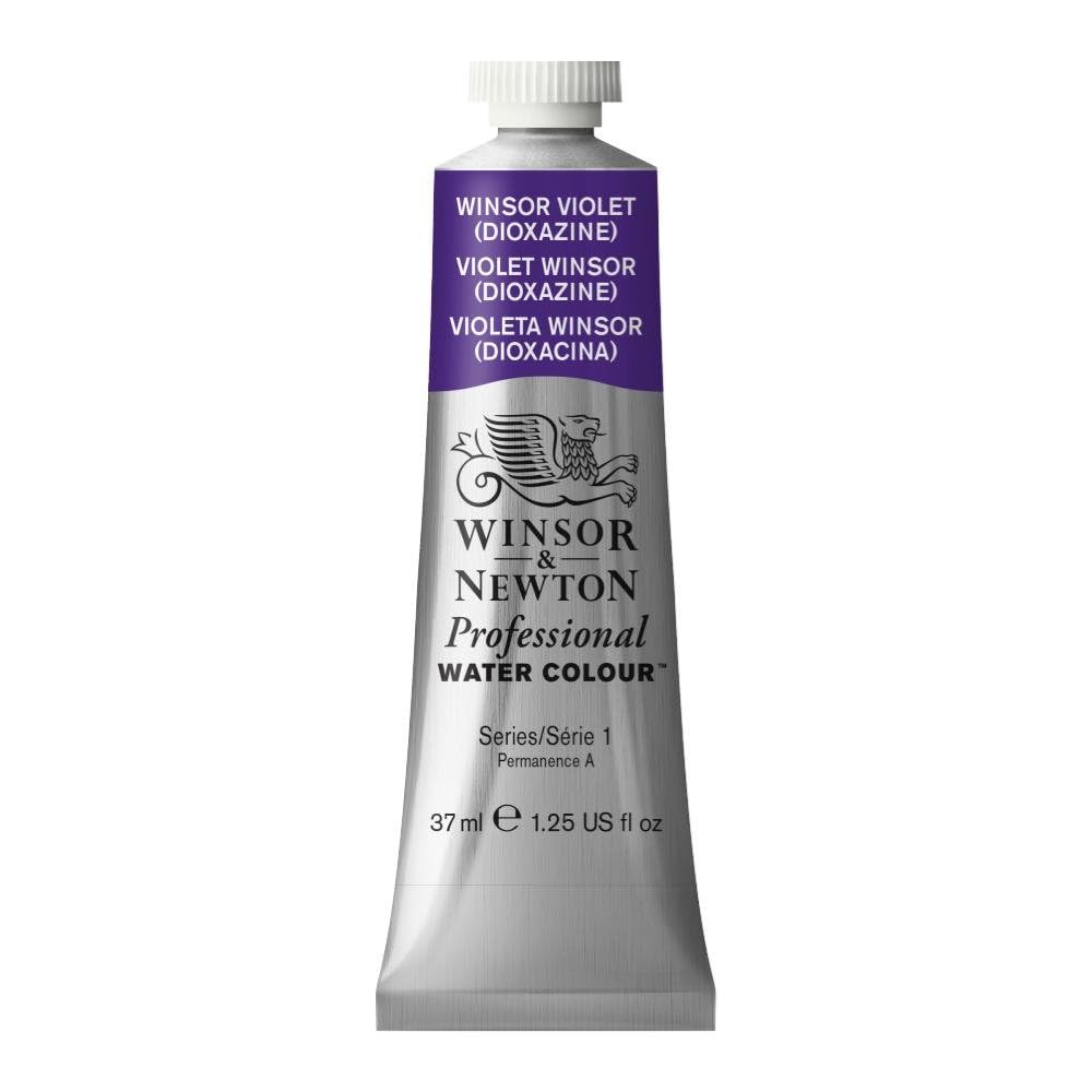 Winsor & Newton 37 ml Professional Water Colour Tube, Winsor Violet Dioxazine — image 1