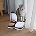 WOPET Automatic Cat Feeder, Pet Feeder for Dogs and Cats with Ice Pack Included - 2 Meals