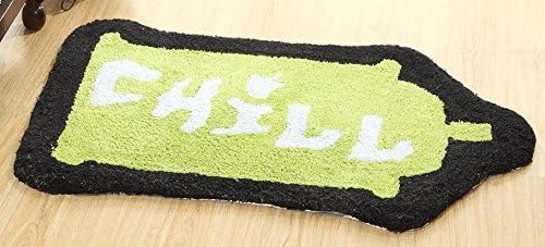 WARISI Kids Collection - Multi Color Vibrant Children Kids Toddler Bath Shower Decorative Rug (Baby Bottle)