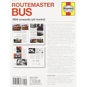Routemaster Bus: 1954 Onwards (All Marks) (Owners' Workshop Manual)