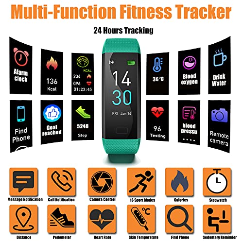 ENGERWALL Fitness Tracker with Step Counter /Calories /Stopwatch