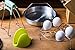 Instant Pot Accessories Set-Fits 5,6,8Qt Instapot Pressure Cooker, Includes Steamer Basket, Egg Rack, Clip Clamp, Silicone Glove Stainless Steel Pack of 4