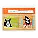 Pop Doggie Boston Terrier Refrigerator Magnets with Funny Sayings (Set of 4)