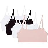 Fruit of The Loom Womens Spaghetti Strap Cotton Sports Bra - All-Day Comfort & Easy Movement