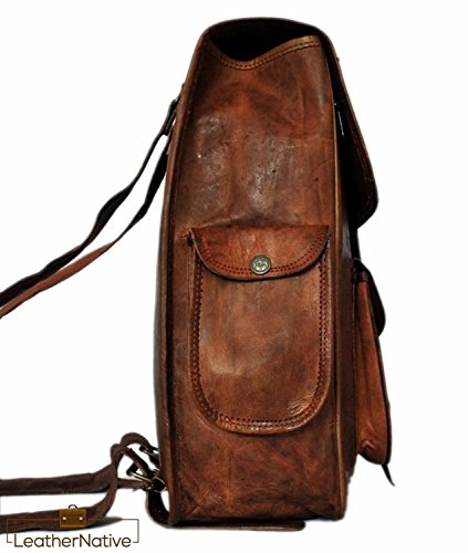 Handmade Genuine Leather Backpack Laptop Bag for Men Women Gift for him her Saddlebags Pre Valentines Day Special Sale!