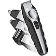 Wahl Lithium Ion Multi-Groomer Chrome, Black, 14.4 Ounce