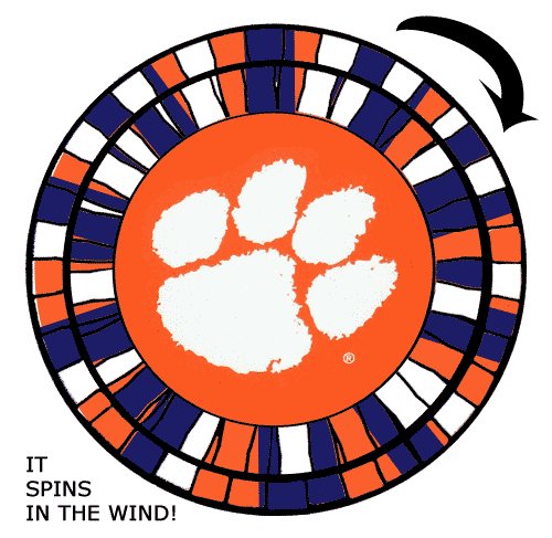 College Spinner - Clemson