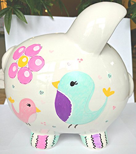 Amazon Com Personalized Children S Hand Painted Piggy Bank
