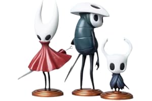 The Hollow Knight Statue, Desktop Decoration, Cake Decoration, Computer Case Decoration (Set of 3)