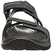 Crocs Men's Swiftwater River M Fisherman Sandal, Black/Black, 9 M US