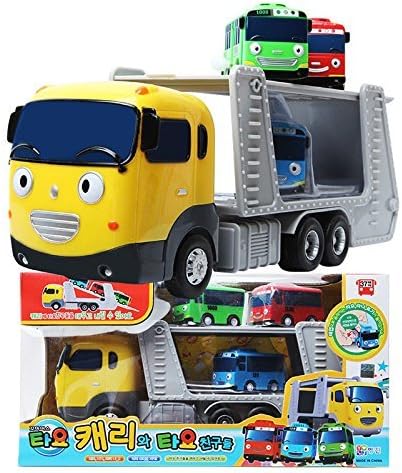 Little Bus TAYO Carry and Tayo friends mini car / car carrier/ Children's toys