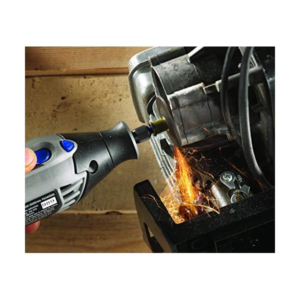 Dremel SC541 EZ SpeedClic Schleifscheibe - ZubehÃ¶satz fÃ¼r Multifunktionswerkzeug mit 2 verstÃ¤rkten Schleifscheiben zum Schleifen von Metall, Aluminium, Stahl u.v.m. – Bild 5
