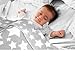 JOIE BEAN Baby Blanket and Stuffed Animal Set for Boys, Girls | 2 Piece Plush Toy Elephant and Soft Fleece Security Throw Blanket for Baby, Newborn | Perfect Baby Shower Present (Grey)