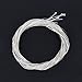 Oud Strings, Nylon Silver Plated Copper Alloy Clear Normal Tension Oud Strings Set Replacement Accessory (12 strings)