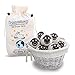 Friendsheep Organic Eco Wool Dryer Balls - 6 Pack - 100% Handmade, Fair Trade, Organic, No Lint - Premium Quality primary