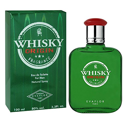 WHISKY ORIGIN • Eau de Toilette (EDT) für Männer 100 ml • Die beste Geschenkidee für Ihn • EVAFLORPARIS