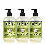 Mrs Meyers Hand Soap, Lemon Verbena, 12.5 Fluid Ounce (Pack of 3)