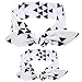 Mommy & Me Headband Set Baby Photo Props Cotton/Spandex Head Wraps Pyramids White