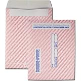 QUA63778 - Gray/Red Paper Gummed Flap Confidential