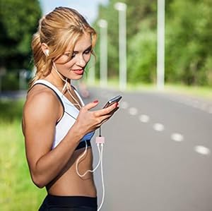 Lightning Headphone Adapter Charger for iPhone 7/7 Plus/8/8 Plus/X/10, Adaptor Support for Audio + Charging + Phone Call + Music Control for iPhone 7,Support iOS 10.33/11.2 or Later (Rose Gold) by Leantuq