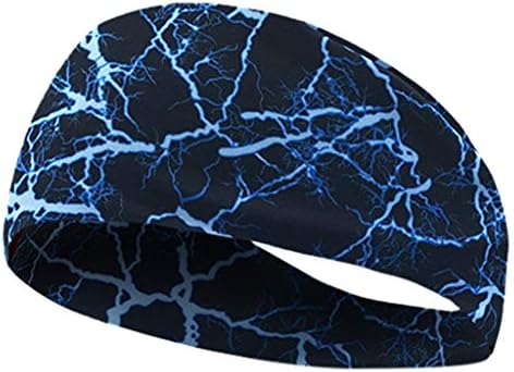 RTYou Unisex Headbands Sweatband Sports Headband Moisture Wicking Workout Sweatbands for Running Yoga