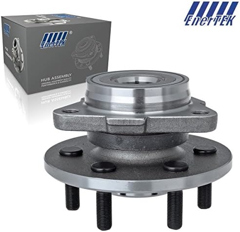 2Pcs Polished Left/Right Front Wheel Hub and Bearing Assembly Compatible with Dodge Durango 4WD/AWD, 2-Wheel ABS 1998 1999 2000 2001 2002 2003