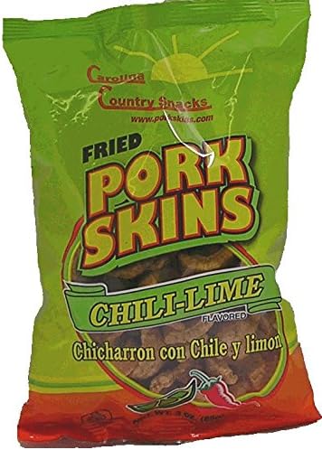 Fried Pork Skins Clili-Lime 24 Packages