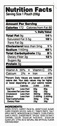 House Foods Curry Sauce with Vegetables, Hot, 7 Ounce Boxes (Pack of 10) - Thumbnail 3
