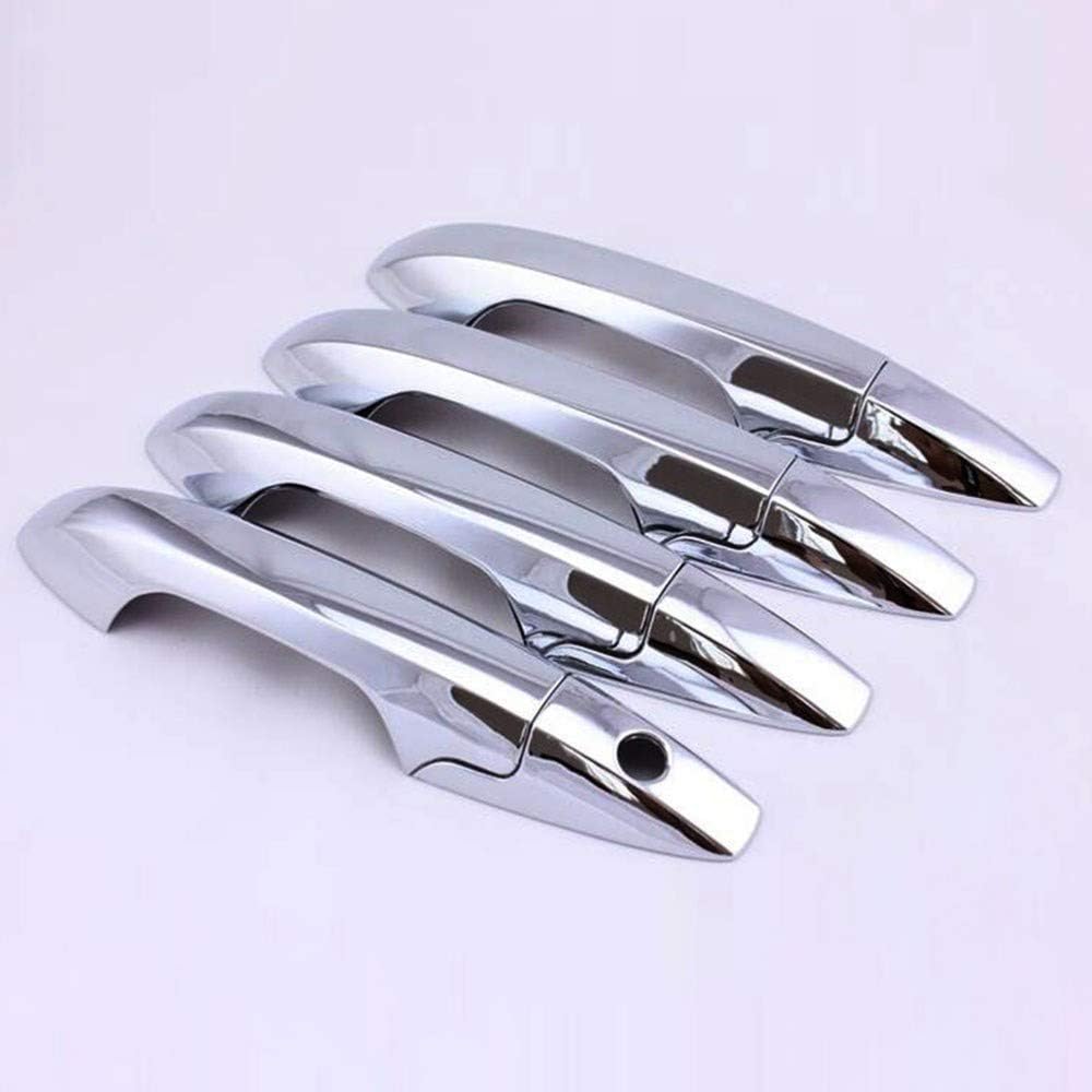 XLTWKK Chrome Outside Door Handle Cover Trim Molding,For Honda Civic 2007-2011 Pilot 2009-2015