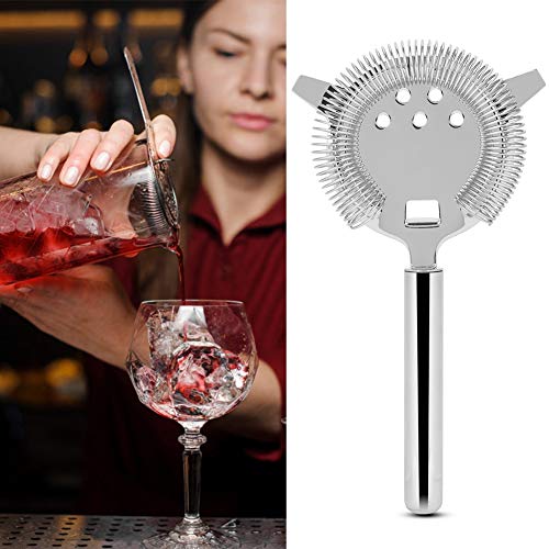 Cocktailfilter Shake Beverage Bar Club Party Rose Gold Silber (Silber) Edelstahl Eis Mischfilter – Bild 5