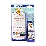 BADGER SPF 35+ Sunscreen All Season Face Stick