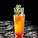 White Paper Straws Biodegradable Disposable Party Decoration and Party Drinking Straws 100 Count for Wedding, Birthday Party or any Themed Party (White-100)