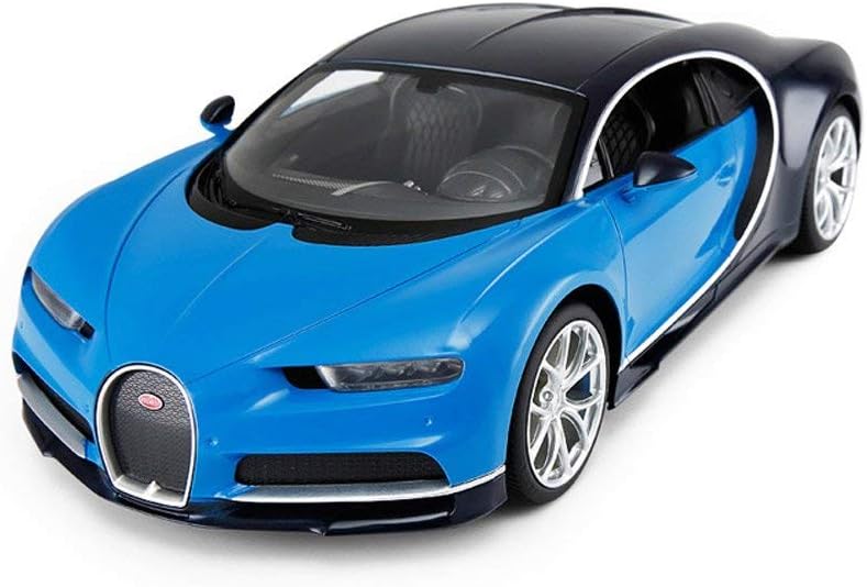 Rastar 01030 "Bugatti Chiron Radio Control Car, 1:14 Scale, Blue,black - Image 3