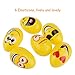 Easter Eggs Containers with 6 Face Emotions for Easter Party Supplies -- 24Packs (3.2