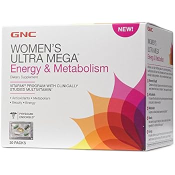  Gnc Womens Ultra Mega Energy And Metabolism 180