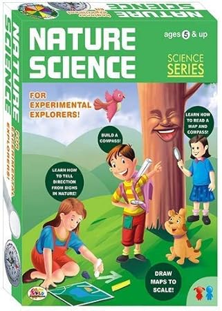 ORIGIN Nature Science Series for Experimental Explorers for Kids - Colourful