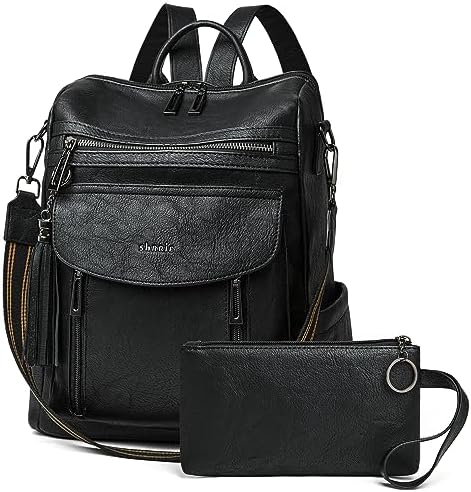 Amazon.com: Uromee Travel Backpack Purse for Women Vegan  display picture 1