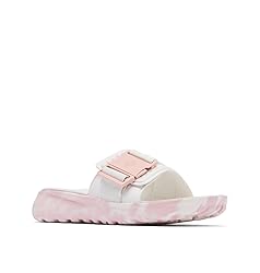Columbia Womens Peakfreak Roam Slide, Sea Salt/Pink