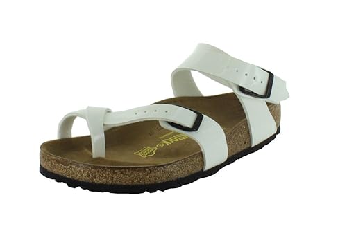 birkenstock yara white patent