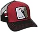 Goorin Bros. Men's Animal Farm Trucker Hat, Black/Red Woodpecker, One Size
